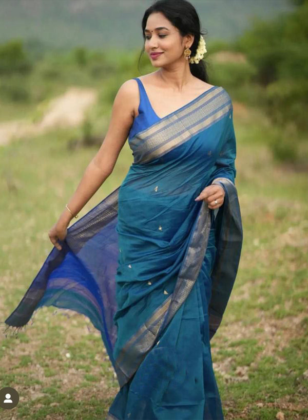 Blue Saree sale