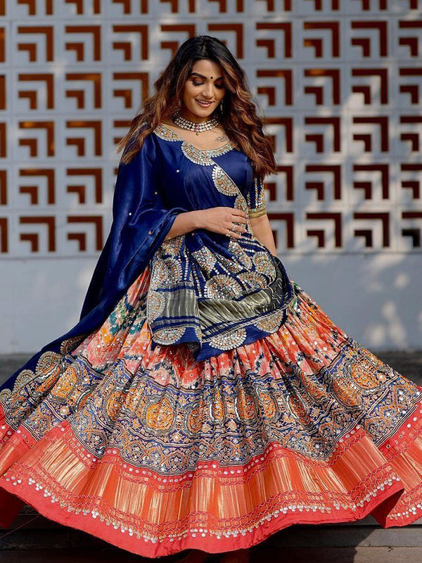 WOMEN'S LEHENGA CHOLI FOR NAVRATRI.