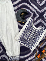 Women  Embroidered Viscose Rayon Blend kurta set