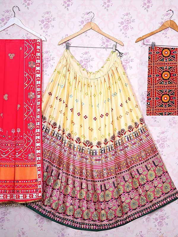 STYLISH DESIGNER  DIGITAL PRINTED WORK LAHENGA CHOLI WITH DUPATTA