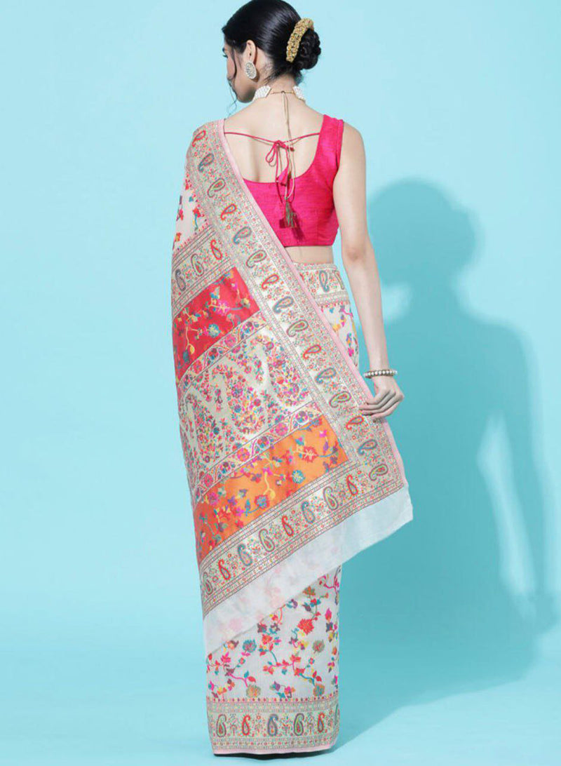 Jamdani silk sarees