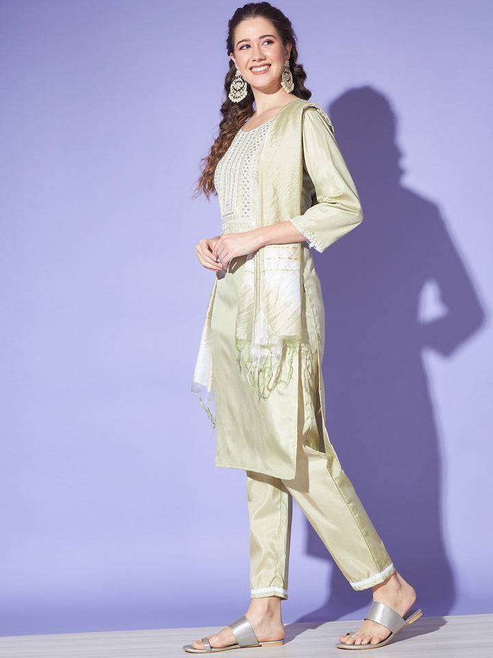 cream Latest kurta set designs