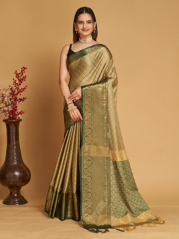 Banarasi silk sarees with paithani border