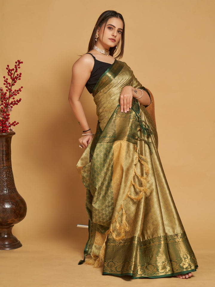 Banarasi silk sarees with jamawar