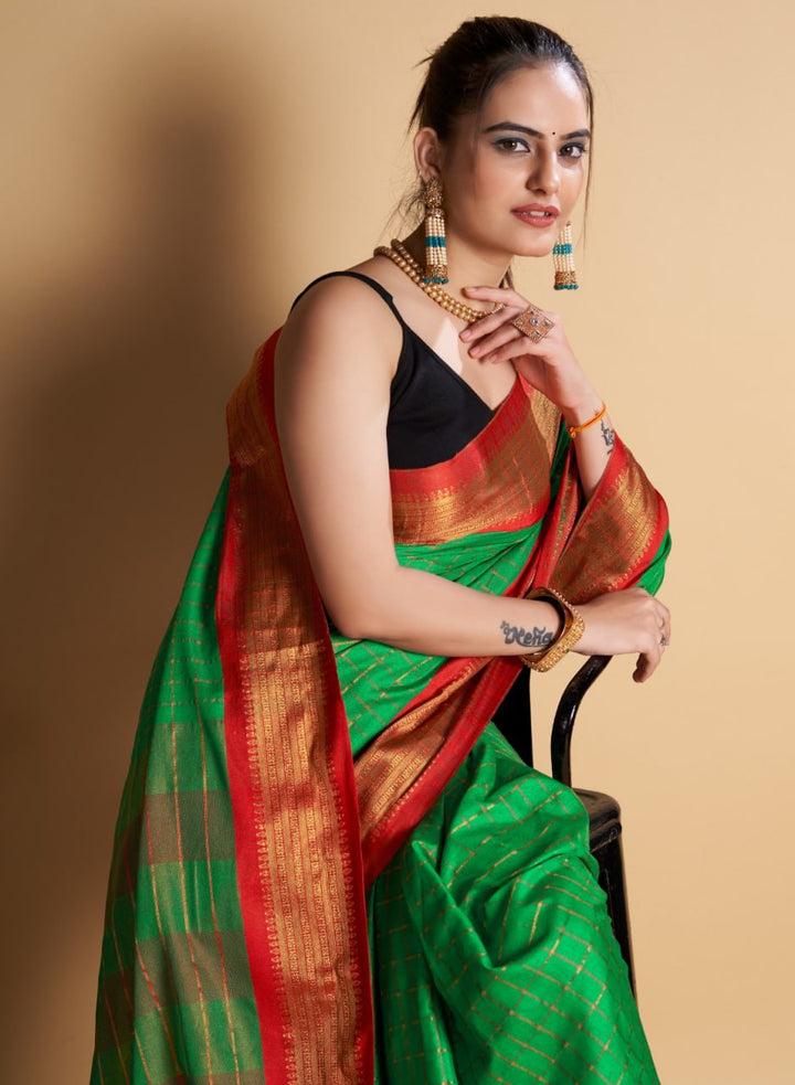 Chiffon saree