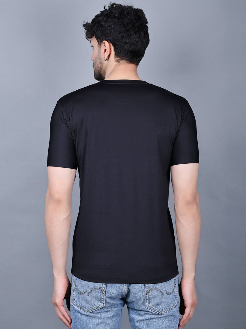 Latest Lycra Cotton Round Neck Half Sleeves T-Shirts