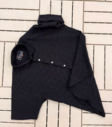 Black Cotton Half Sleeves Shirts For Men's