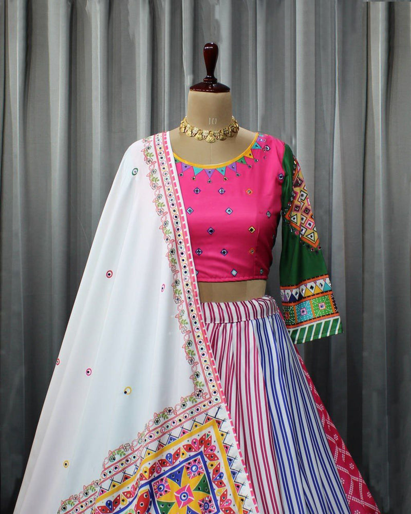 Multi Color Designer Mirror Work Lehenga Choli for Indian Wedding, Indian  Wedding Lengha, Bridesmaids, Rception Haldi Ceremony Lehgha Choli - Etsy