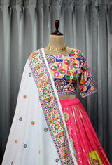 Heavy Flair Soft Silk Designer Lehenga  Choli For Women