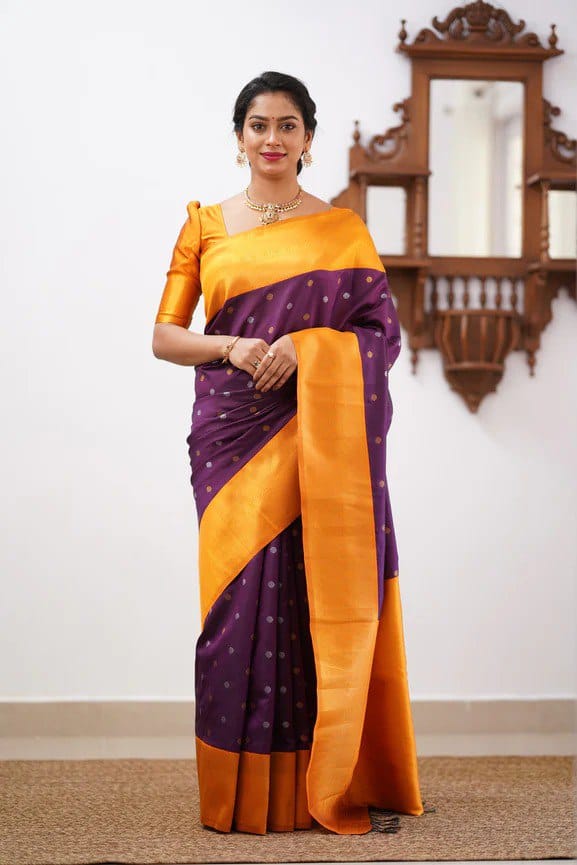 WIne Wedding saree collections