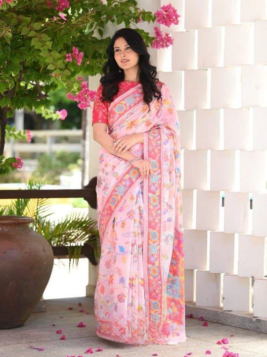 simple saree