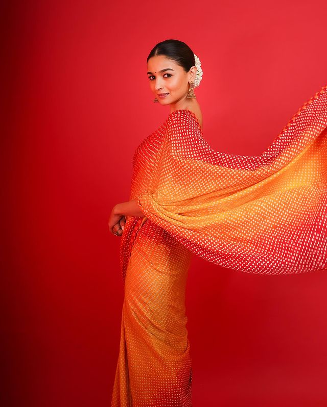 organza saree