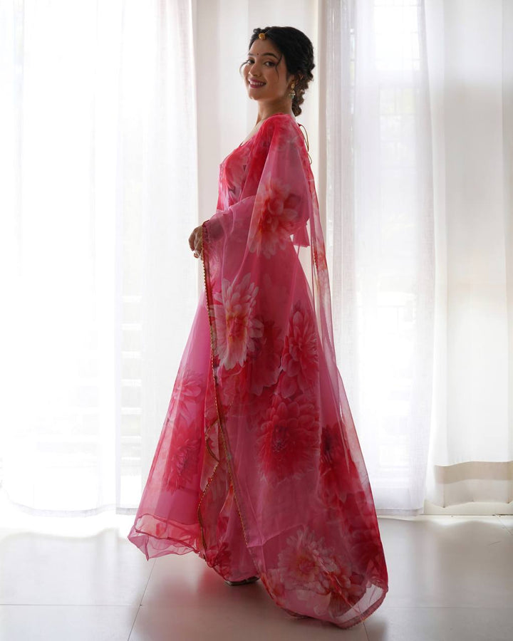 pink ready to wear gown