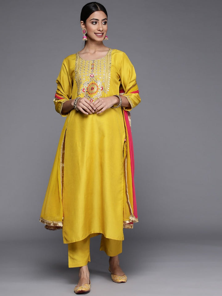 yellow Trendy kurta sets