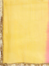 yellow Kurta with sharara set