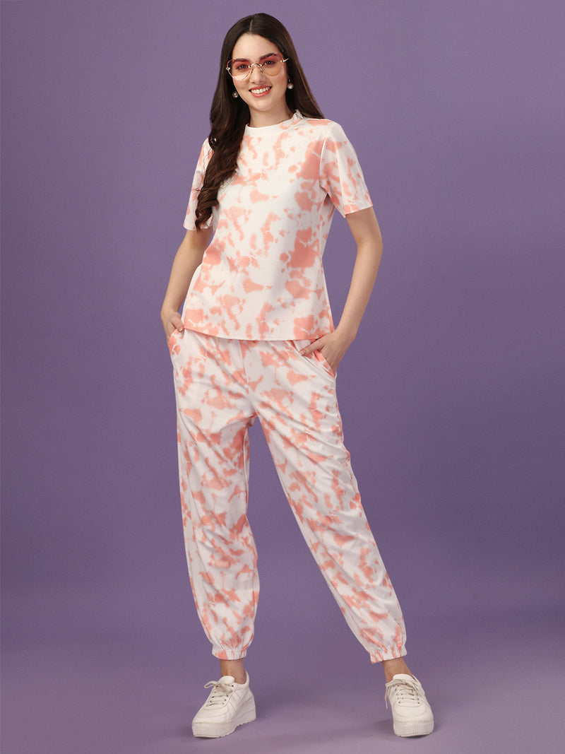 Women Floral Printed Pure Cotton Night Suit