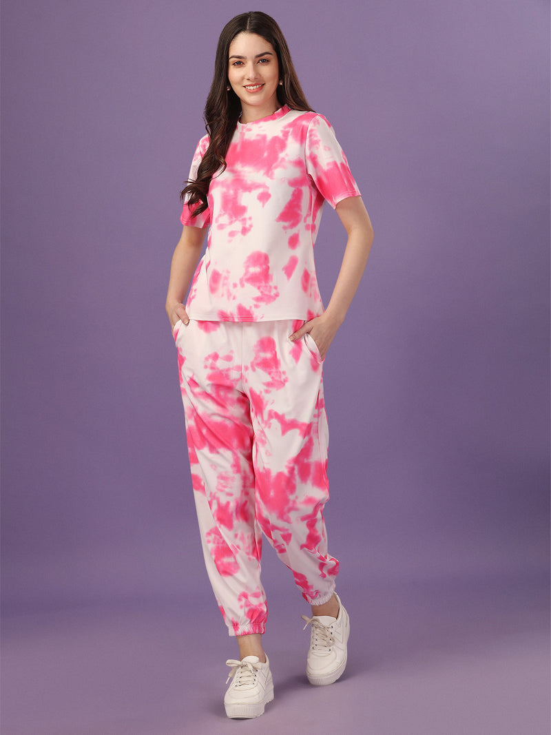 designer floral printed pure cotton night suit
