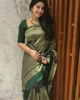 Contemporary silk sarees