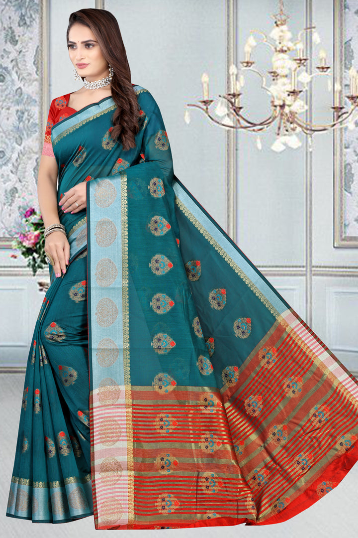 Silk sarees with checks