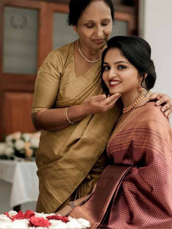 satin saree