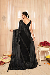 wedding net saree design