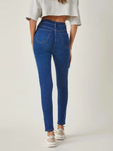 new arrival  trendy and  stylist 1 bu-ten hi - west jeans  for girls and women's