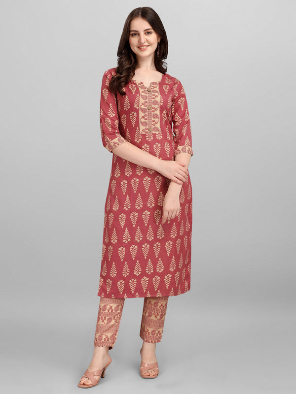 designer cotton kurti with pant