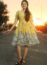 Yellow Women's summer dresses
