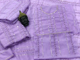 purple trendy saree for women
