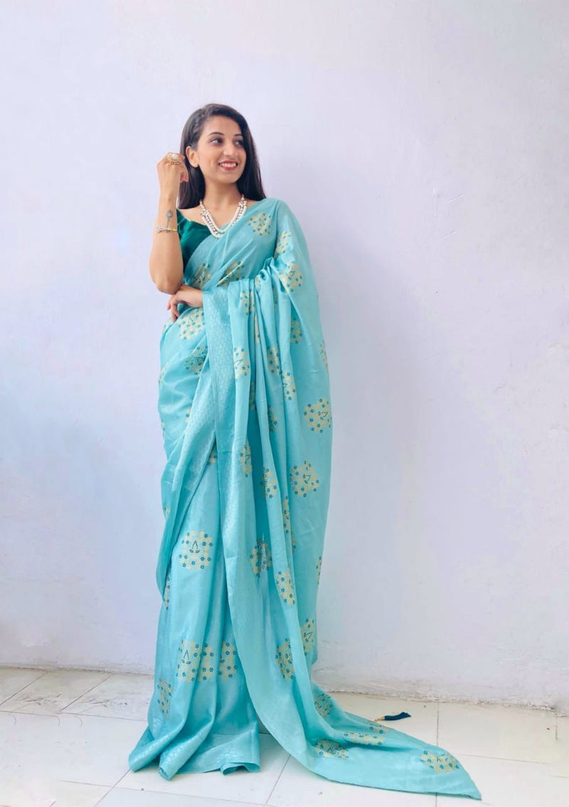 Banarasi colorful sarees