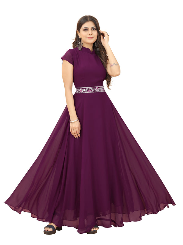 Women's Georgette Gown.