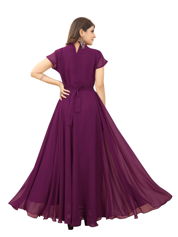 Women's Georgette Gown.